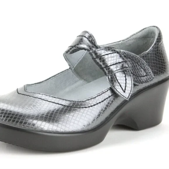 Alegria Ella Pewter Snake Size EU 39 US 9 - Excellent Condition - Picture 1 of 7